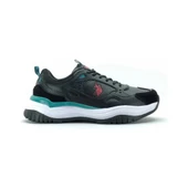 U.S.POLO ASSN MARCEL SİYAH KIRMIZI COMFORT CASUAL GÜNLÜK SPOR AYAKKABISI - 7