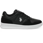 U.S.POLO ASSN CHARLIZE 4FX SİYAH BEYAZ COMFORT CASUAL GÜNLÜK SPOR AYAKKABISI - 5