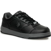 U.S.POLO ASSN PRESTO 3PR SİYAH-SİYAH COMFORT CASUAL SPOR AYAKKABISI - 1