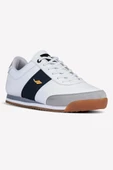 LESCON FLINT BEYAZ LACİVERT COMFORT CASUAL ANATOMİK GÜNLÜK SPOR AYAKKABI - 5