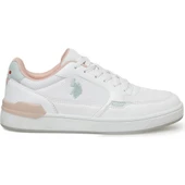 U.S.POLO ASSN PARK 3FX BEYAZ-PUDRA COMFORT CASUAL ANATOMİK SPOR AYAKKABISI - 3