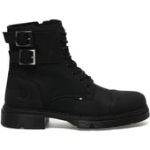 U.S.POLO ASSN PETROS 3PR SİYAH COMFORT CASUAL TREND SPOR FERMUARLI BOT - 3