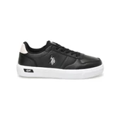 U.S.POLO ASSN ELLIS 3PR SİYAH COMFORT CASUAL ANATOMİK GÜNLÜK SNEKAER SPOR AYAKKABISI - 3