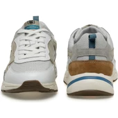 LUMBERJACK KASH 3FX BEYAZ HAKİKİ DERİ ERKEK SPOR AYAKKABI - 5