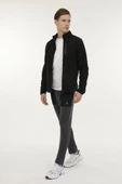 LUMBERJACK NORDIC 3PR SİYAH FERMUARLI CEPLİ POLAR MONT - 7