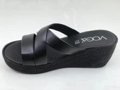 VOGA 2003 SİYAH DOLGU TABAN COMFORT CASUAL BAYAN TERLİK - 4