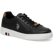 U.S.POLO ASSN NOAH 4FX SİYAH COMFORT CASUAL ANATOMİK GÜNLÜK SPOR AYAKKABISI - 1