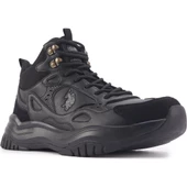 U.S.POLO ASSN MARCEL HI 3PR SİYAH SİYAH COMFORT CASUAL BOGAZLI SPOR BOT - 3