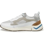 LUMBERJACK KASH 3FX BEYAZ HAKİKİ DERİ ERKEK SPOR AYAKKABI - 3