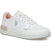 U.S.POLO ASSN PARK 3FX BEYAZ-PUDRA COMFORT CASUAL ANATOMİK SPOR AYAKKABISI - 4