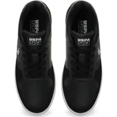 U.S.POLO ASSN CHARLIZE 4FX SİYAH BEYAZ COMFORT CASUAL GÜNLÜK SPOR AYAKKABISI - 6