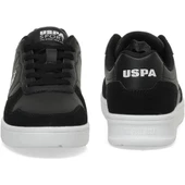 U.S.POLO ASSN CHARLIZE 4FX SİYAH BEYAZ COMFORT CASUAL GÜNLÜK SPOR AYAKKABISI - 4