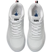 U.S.POLO ASSN TRACEY 4PR BEYAZ comfort casual anatomik spor ayakkabısı - 6