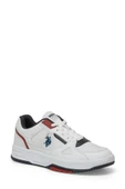 U.S.POLO ASSN MYSTERIO 4FX BEYAZ LACİ KIRMIZI COMFORT CASUAL SPOR AYAKKABISI thumbnail 1