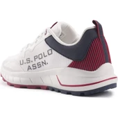 U.S.POLO ASSN CROUNCH 4FX BEYAZ COMFORT CASUAL ANATOMİK SPOR AYAKKABISI thumbnail 5