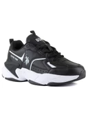 U.S.POLO ASSN.ISABELLA 4PR SİYAH COMFORT CASUAL ANATOMİK SPOR AYAKKABISI - 3