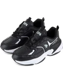 U.S.POLO ASSN.ISABELLA 4PR SİYAH COMFORT CASUAL ANATOMİK SPOR AYAKKABISI - 6