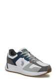 U.S.POLO ASSN PETER SU 4FX BEYAZ GRİ COMFORT CASUAL GÜNLÜK SPOR AYAKKABISI - 2