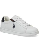 U.S.POLO ASSN COSTA 4PR BEYAZ comfort casual anatomik sneaker spor thumbnail 2