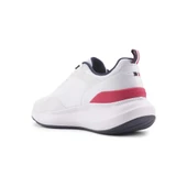 U.S.POLO ASSN ATLANTIC 4FX BEYAZ LACİVERT COMFORT CASUAL ANATOMİK SPOR AYAKKABISI - 4