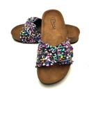 PIENN 20050 001 SİYAH ÇAKIL TAŞI RENKLİ comfort casual anatomik terlik - 4