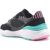 U.S.POLO ASSN BLOSSOM 4FX SİYAH PEMBE COMFORT CASUAL ANATOMİK SPOR AYAKKABI - 4