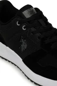 U.S.POLO ASSN PETER SU 4FX SİYAH GRİ COMFORT CASUAL GÜNLÜK SPOR AYAKKABISI thumbnail 9
