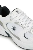 LUMBERJACK POL 4FX BEYAZ LACİVERT COMFORT KOŞU VE YÜRÜYÜŞ SPOR AYAKKABISI - 9
