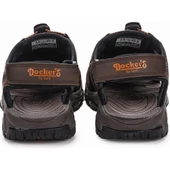 DOCKERS 234715 3FX KAHVE COMFORT CASUAL GÜNLÜK ANATOMİK SPOR SANDALET thumbnail 6