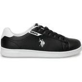 U.S.POLO ASSN.COSTA 4PR SİYAH BEYAZ COMFORT CASUAL SPOR AYAKKABISI thumbnail 3