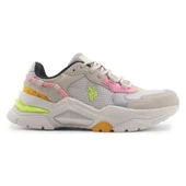 U.S.POLO VINCENT 4FX BEJ PEMBE SARI COMFORT CASUAL ANATOMİK SPOR AYAKKABISI - 1