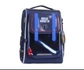 Hello Dragon Okul Çantası Omurga Koruyucu Lacivert - 1