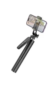 Hoco K19 157 Cm Broadcast Holder Uzaktan Kumandalı Tripod ve Selfie Çubuğu - 1