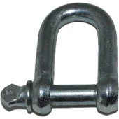 Galvanizli Zincir Kilidi Mapa U Kilit 6 MM 1/4 - 3