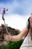 Hoco K20 BT 4.2 1M Yayın Tutucu Uzaktan Kumandalı Tripodlu Selfie Çubuğu thumbnail 5