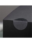 BTCrea Yuvarlak Kesim Şeffaf Çıkartma Bant Etiket 1000 adet Rulo 2cmX2cm - 2
