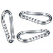 Galvanizli Karabina Yük Hamak Salıncak Asma Kilidi Yaylı 12 MM thumbnail 2