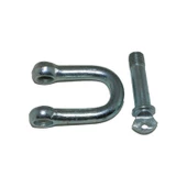 Galvanizli Zincir Kilidi Mapa U Kilit 6 MM 1/4 - 2