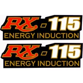 Yamaha Rx115 Yan Kapak Yazı Etiketi - 1