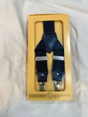 TRG POLO SİYAH DÜZ ERKEK PANTOLON ASKISI - 1