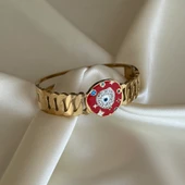 Taşlı Nazar Boncuğu Bileklik thumbnail 1