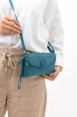 Mini Çapraz Çanta Cüzdan El Çantası Fonksiyonel Kullanım Postacı Omuz Çantası  22 Cm Genişlik - 7