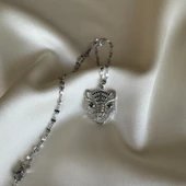 Taşlı Zarif Kaplan Kolye thumbnail 1