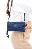 Mini Çapraz Çanta Cüzdan El Çantası Fonksiyonel Kullanım Postacı Omuz Çantası  22 Cm Genişlik - 1