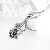 Retro Gitar Kolye thumbnail 2