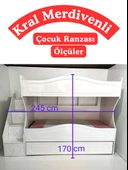 Kral Merdivenli Çocuk Ranzası - 2