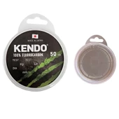 Kendo 100% Fluorocarbon White 50mt 0.45mm Misina - 1