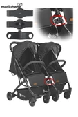 Drone Kabin Bebek Arabası İkiz Bağlantı Aparatı - 4 Baby Drone Bebek Arabalarını Birleştiren Pratik Bağlantı Kiti - 1