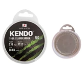 Kendo 100% Fluorocarbon White 50mt 0.33mm Misina - 1