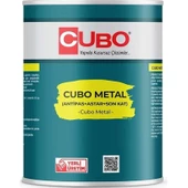 Cubo Metal Pas Boyası Beyaz 2,5 Litre - 1